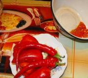 Пошаговый рецепт с фото Кавказская закуска из баклажан